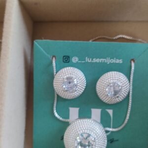 Conj.P pipoca/cristal