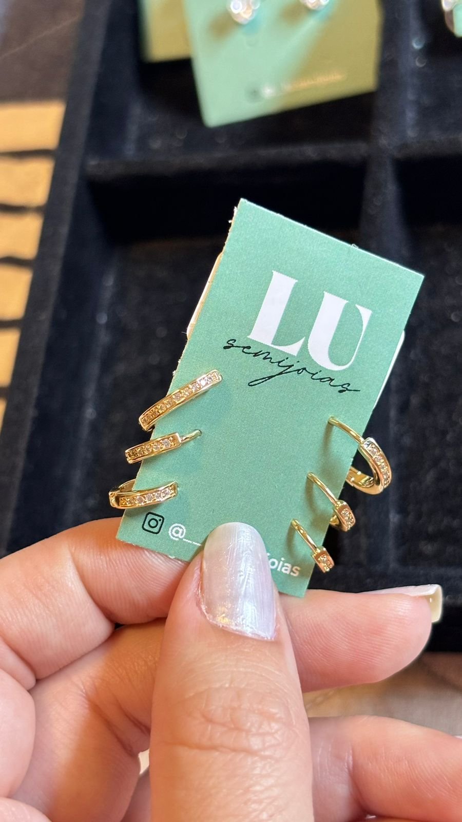 B.O trio argola zirc. crav.