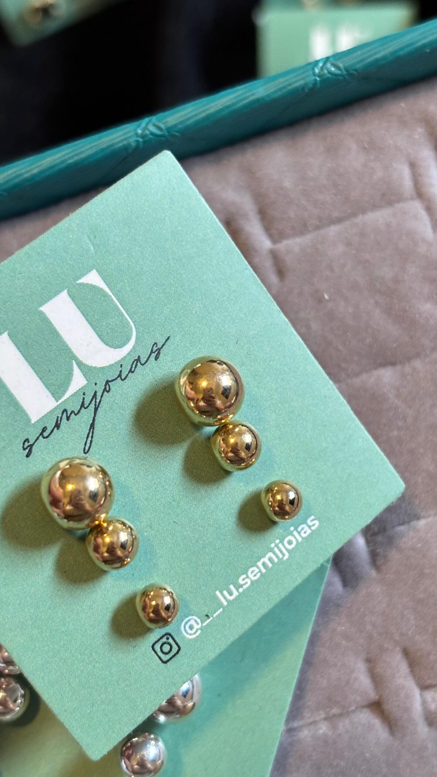 B.O trio bolinha lisa