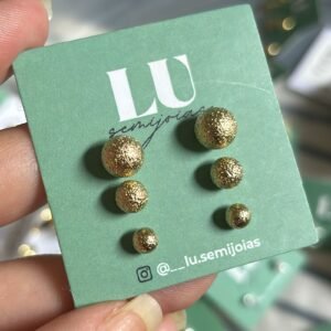 B.O trio bolinha fosca