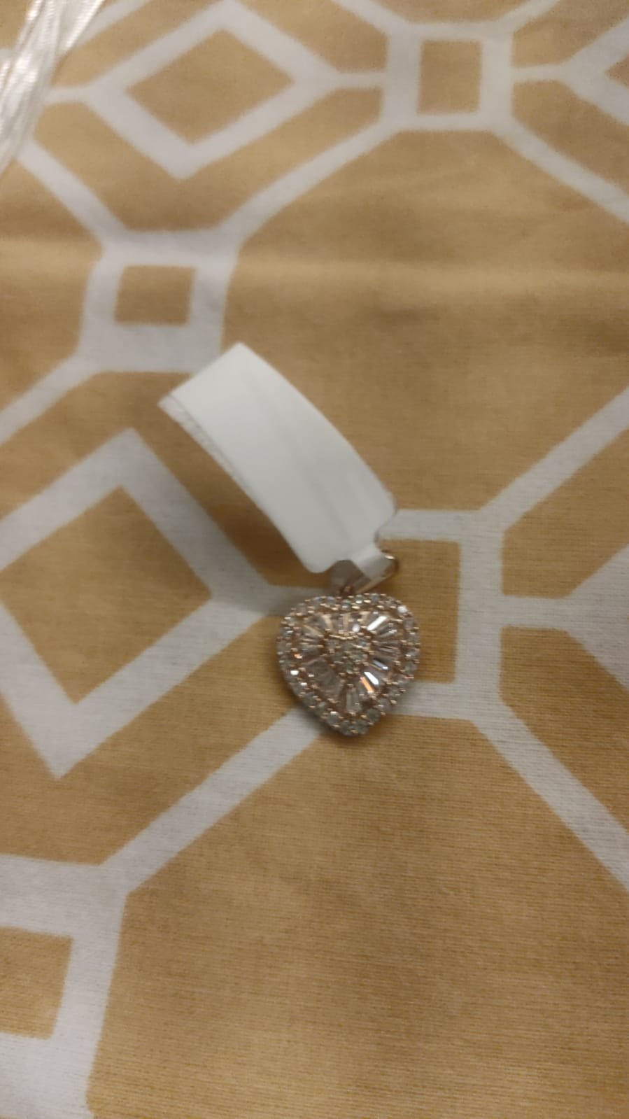 M.O Coração crav. cristal