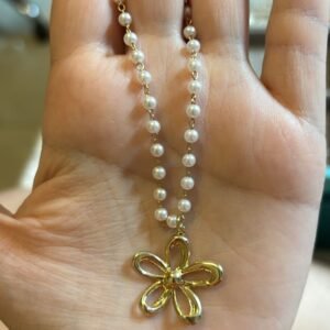 Gar.O pérola ping. flor