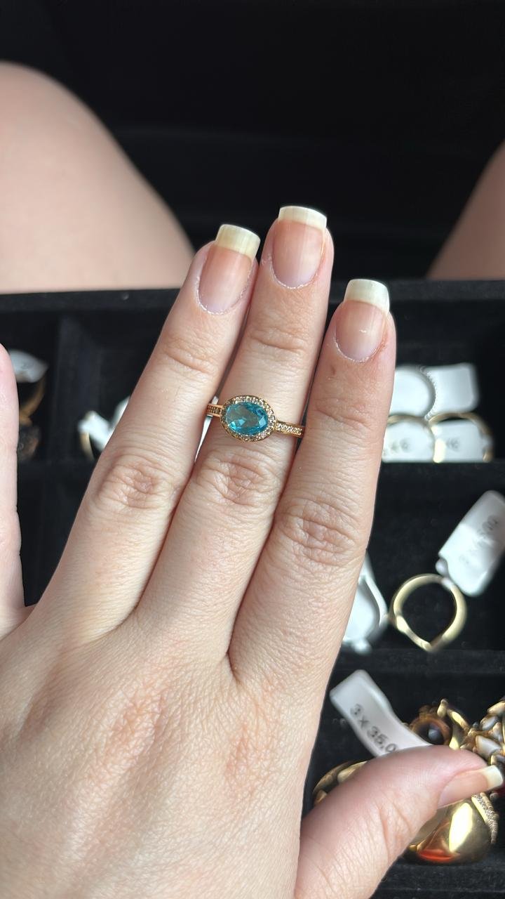 A.O  azul zirc. Bruna