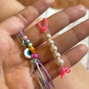 Pulseira corda color.