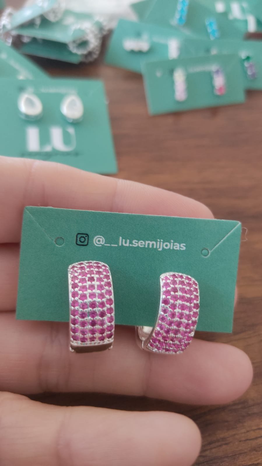 B.P argola crav. pink 12x 14,00