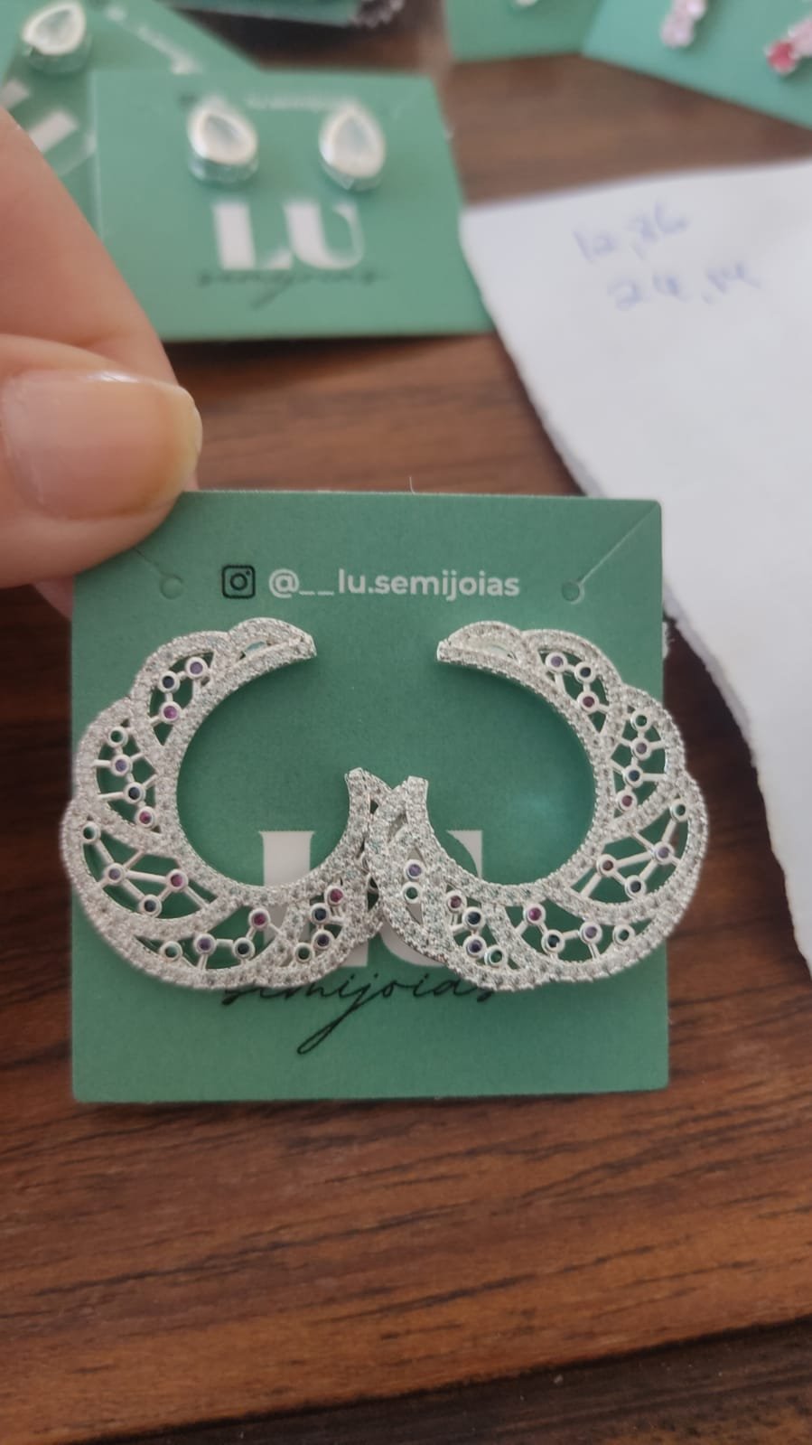 B.P lua micro zirc. color 12x 18,00