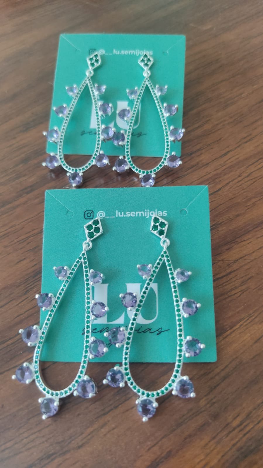 B.P micro zirc. verde/roxo 12x 18,00