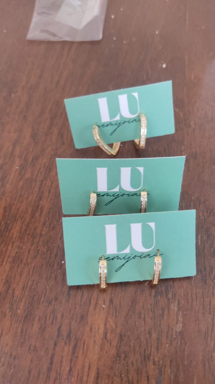 B.O argolinha trapezio zirc. crav. G 12x 11,50