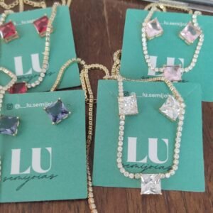 Conj.o riviera quadrado 12x 30,00