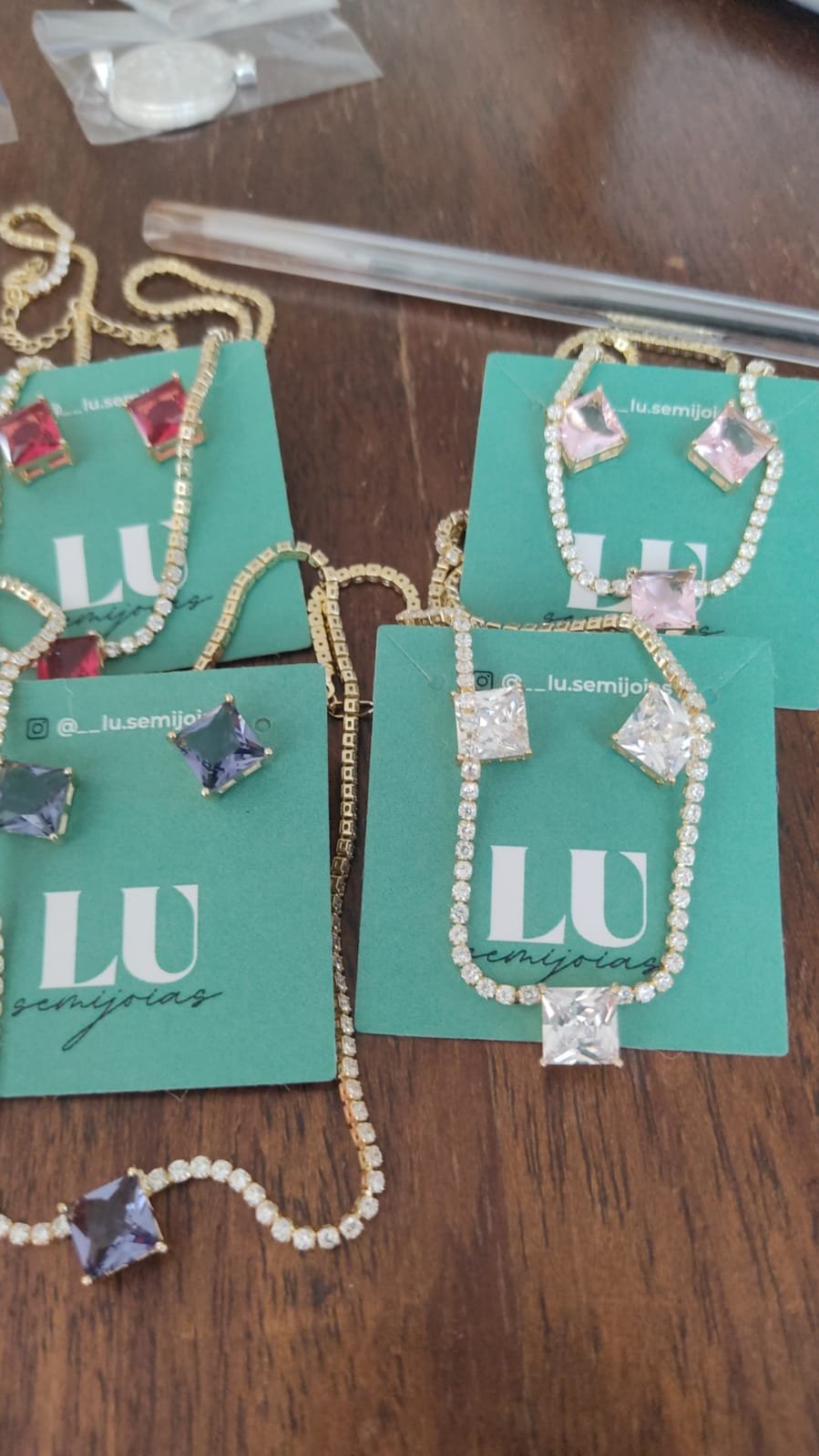 Conj.o riviera quadrado 12x 30,00