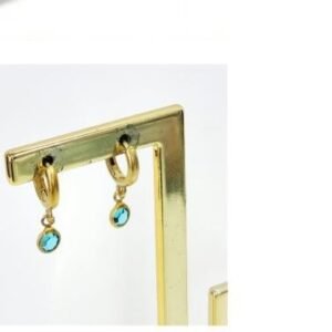 B.O argola ping. azul