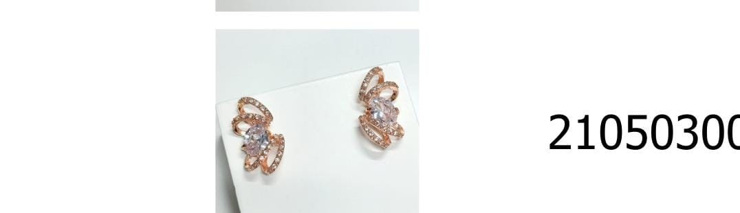 B.O ear cuff 4 fileiras zir. crav.