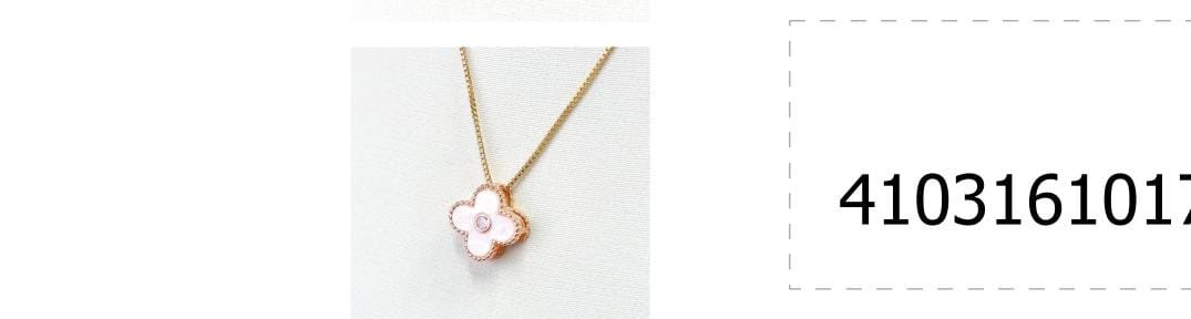 Gar.P trevo madre perola ponto de luz