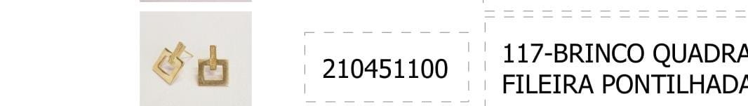 B.O quadrado vazado com pipoquinha