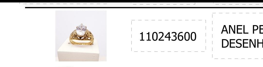 A.P cristal solitario desenhado