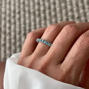 A.P roliço zirc. agua-marinha