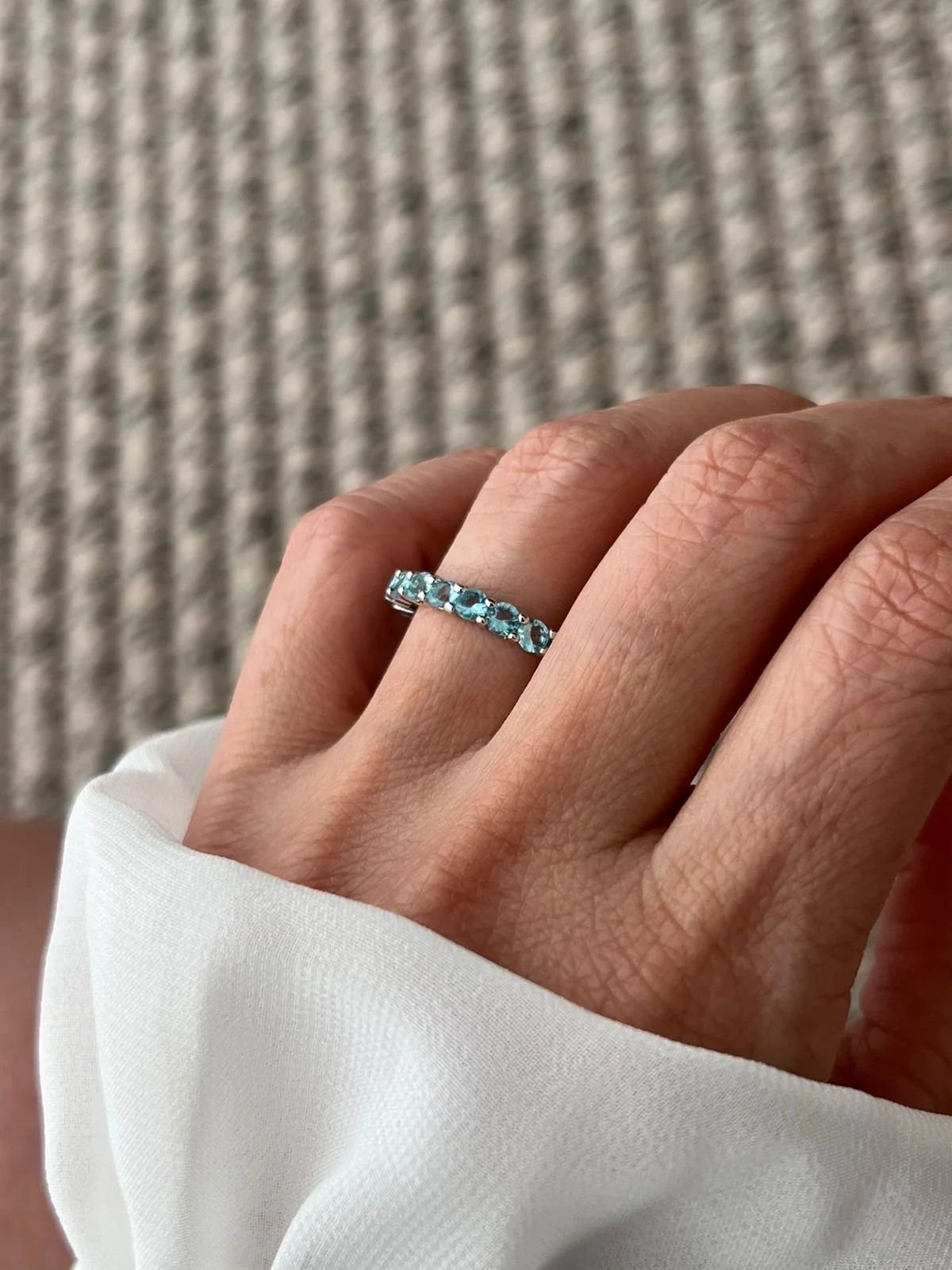 A.P roliço zirc. agua-marinha