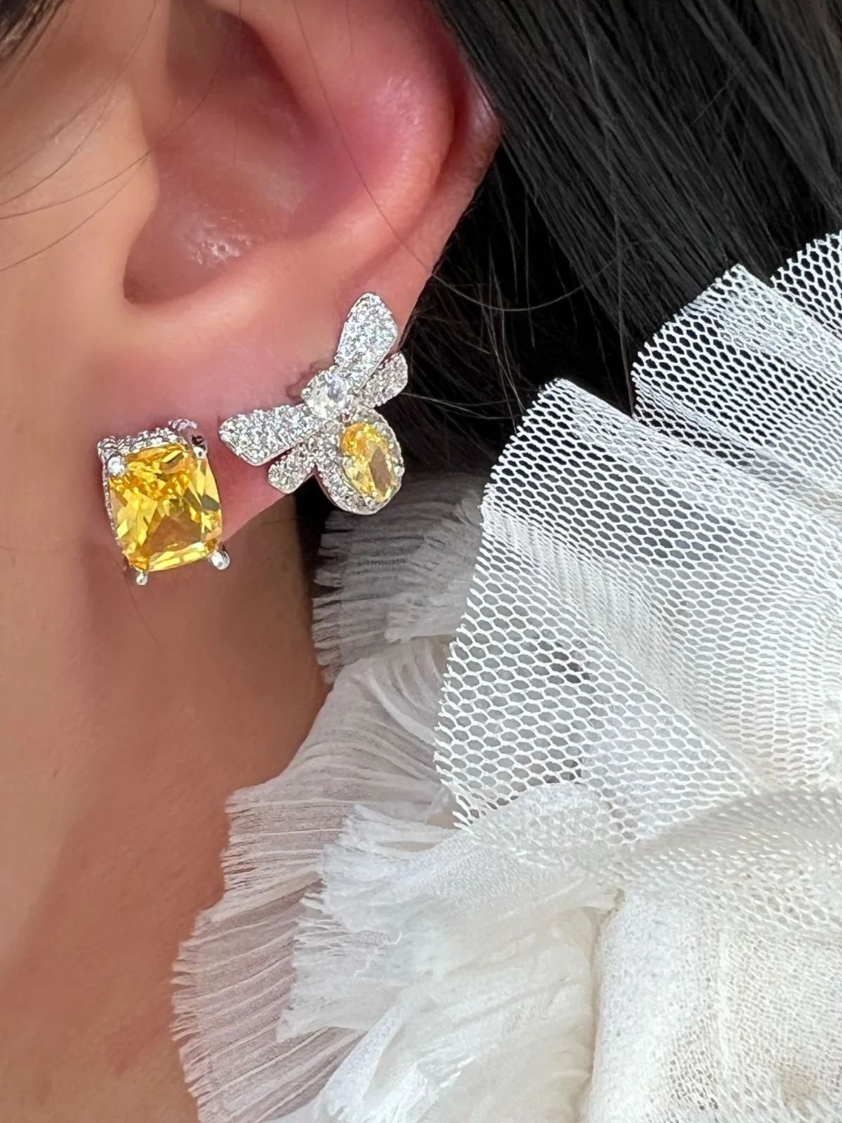 B.P retangulo zirc. cristal lateral citrino