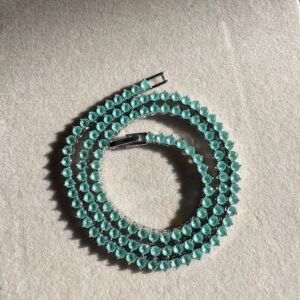 C.P riviera 3 pontas turmalina leitosa fecho joia