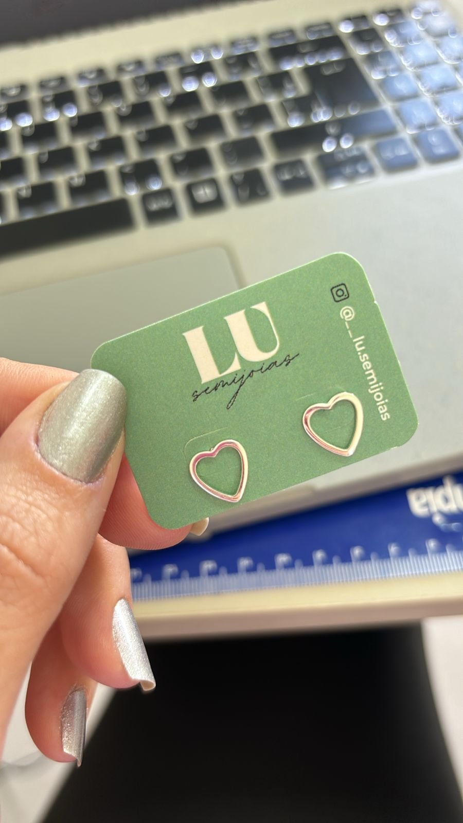 B.P coração vazado