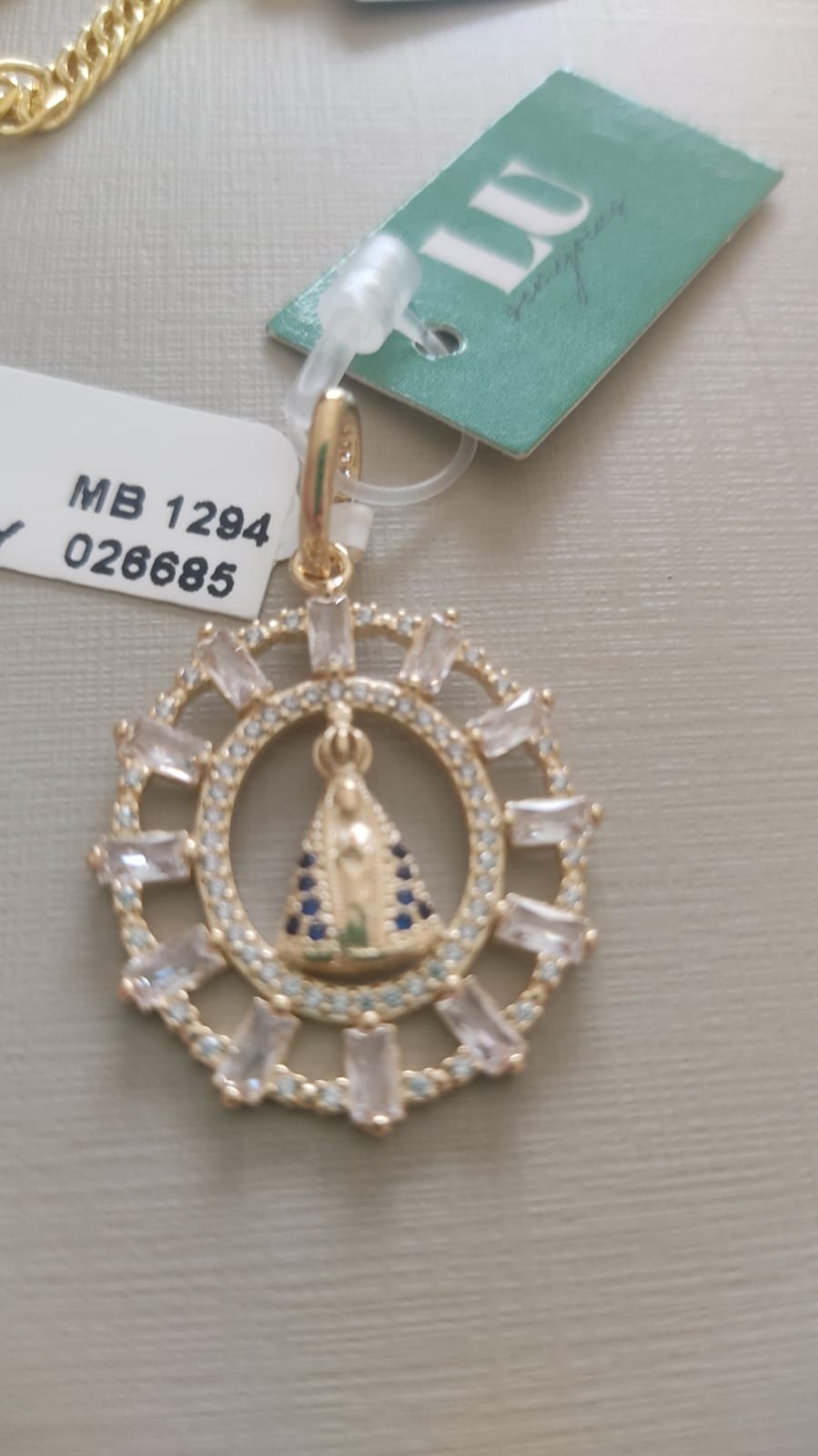 M.O BRUNA Nossa Senhora Aparecida mandala cristal