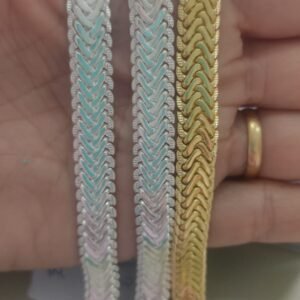 P.P malha trançada grossa fecho joia