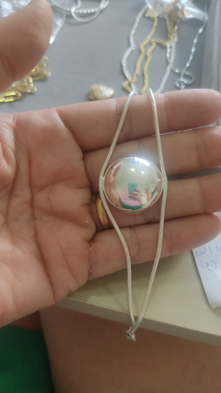 P.O meia bola 3cm rabo de rato