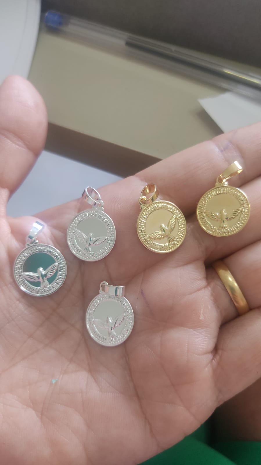 M.P espirito santo medalha