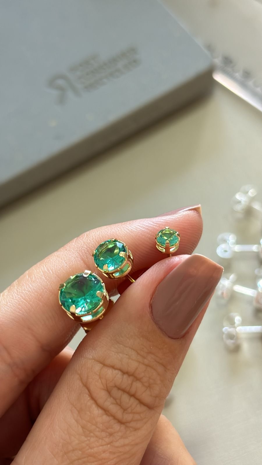 B.O trio turmalina redondo