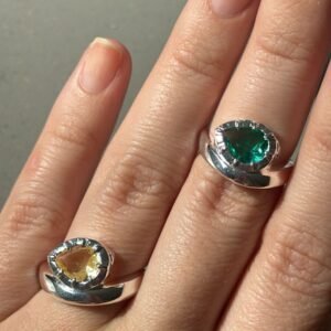 A.P gota virada esmeralda ou citrino