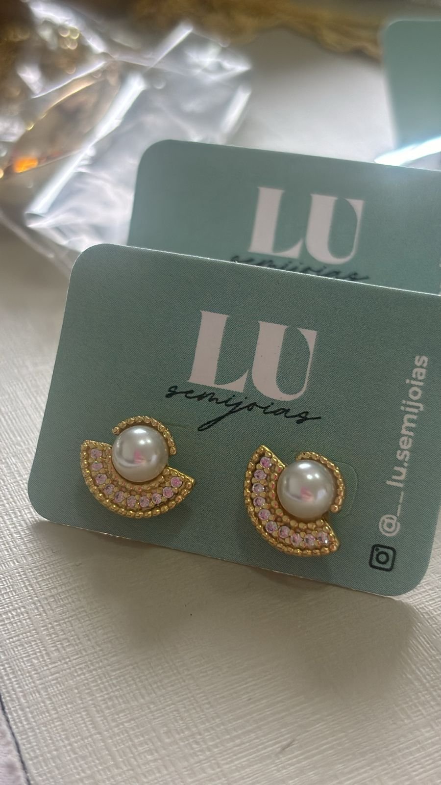 B.O perola leque zirc. crav.