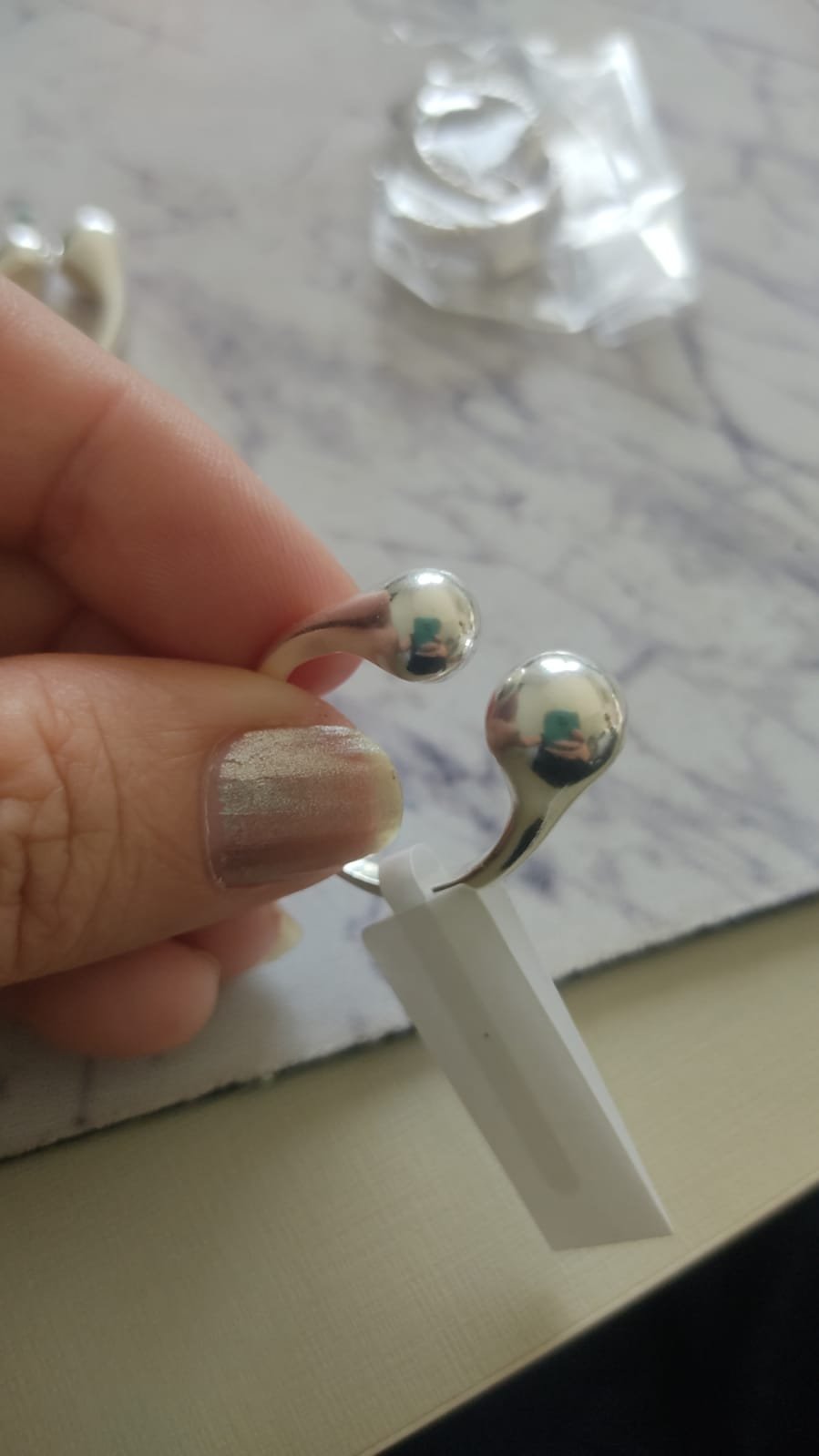 A.P 2 esferas orgânicas de regulagem