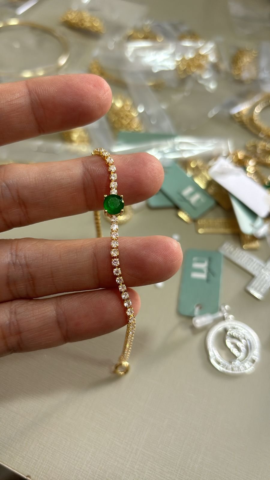 P.O riviera cristal 1 pedra turmalina