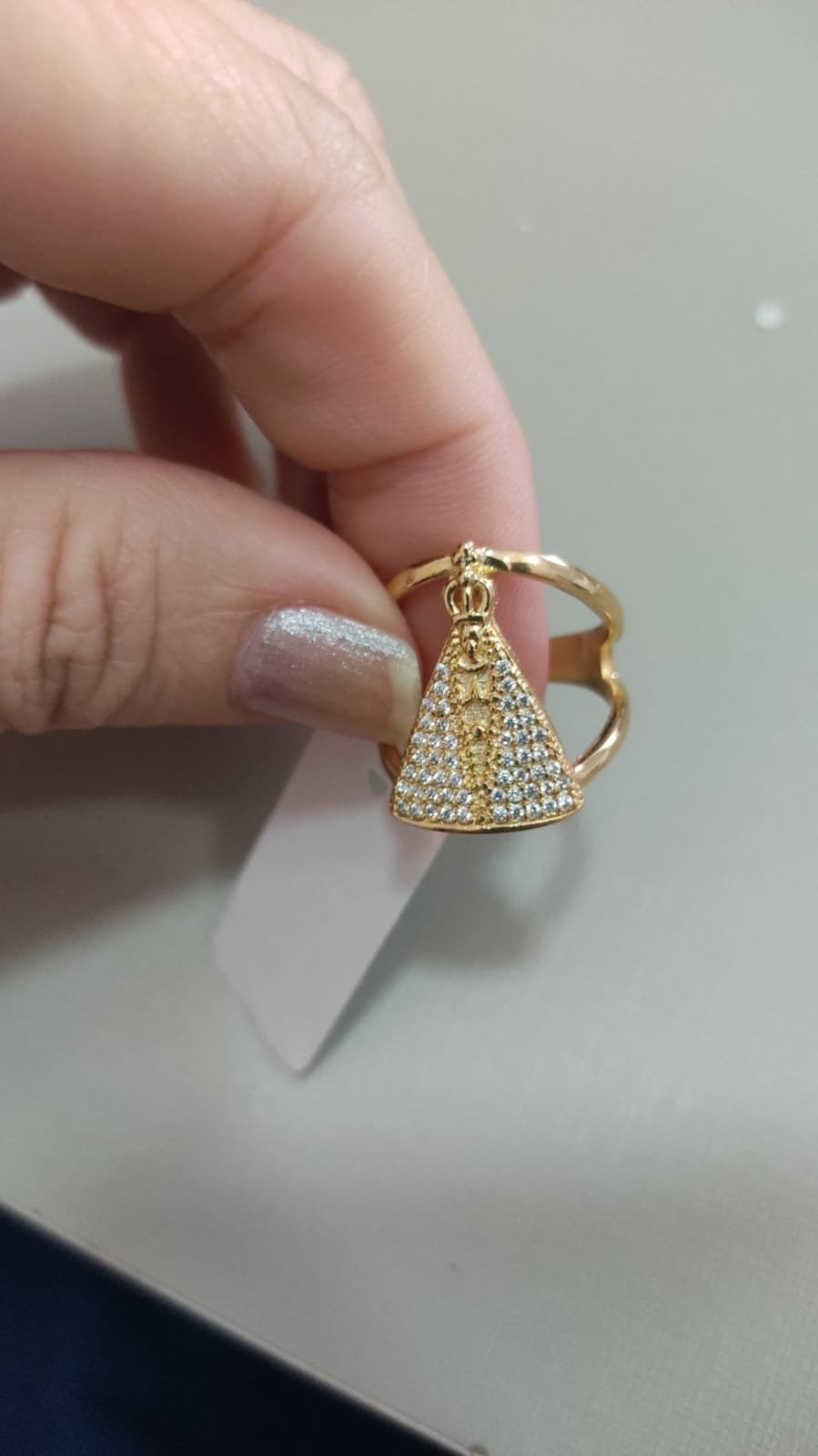 A.O N. Sra. Aparecida zirc. cristal