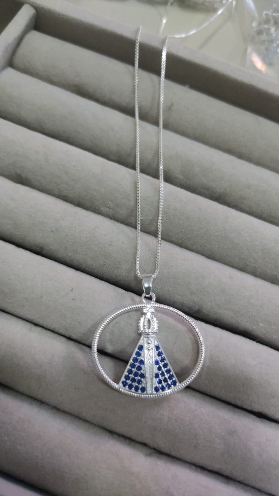 Gar. P. mandala N. Sra. Aparecida Manto Azul