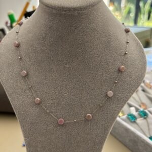 C.R cristal lavanda e esferas ródio