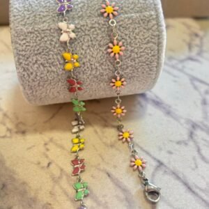 P.A.I flor rosa OU  borboleta