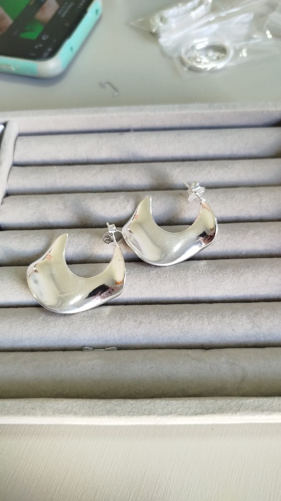 B.P argola organica chapa em ondas