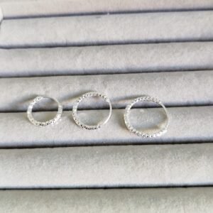 B.P trio argolinha fina textura