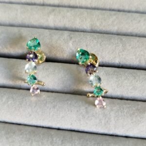 B.O ear cuff 5 corações