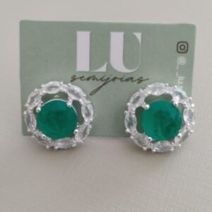 B.P redondo com pedra e cristal em volta