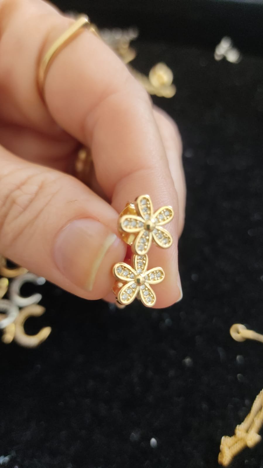 B.O florzinha zirc. crav. infantil