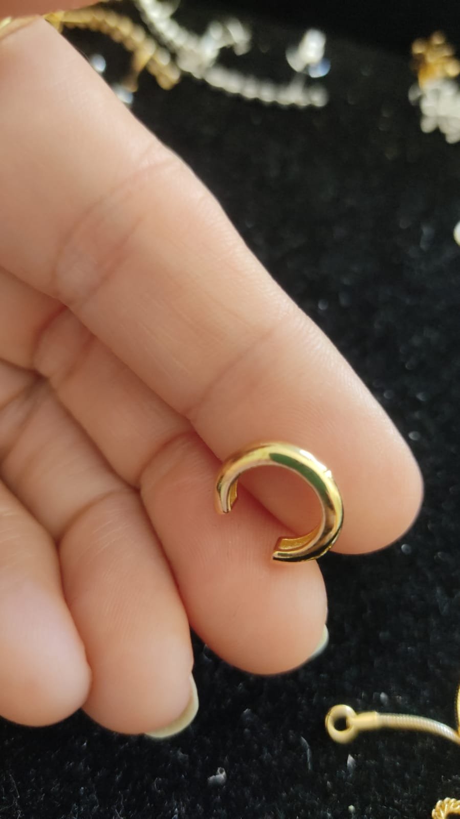 B.O piercing fake liso