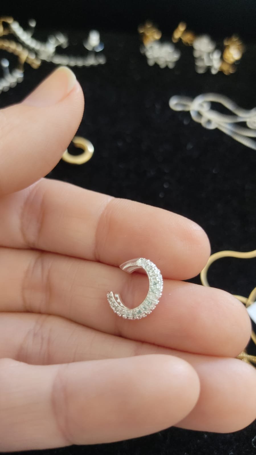 B.P piercing fake zirc. crav.