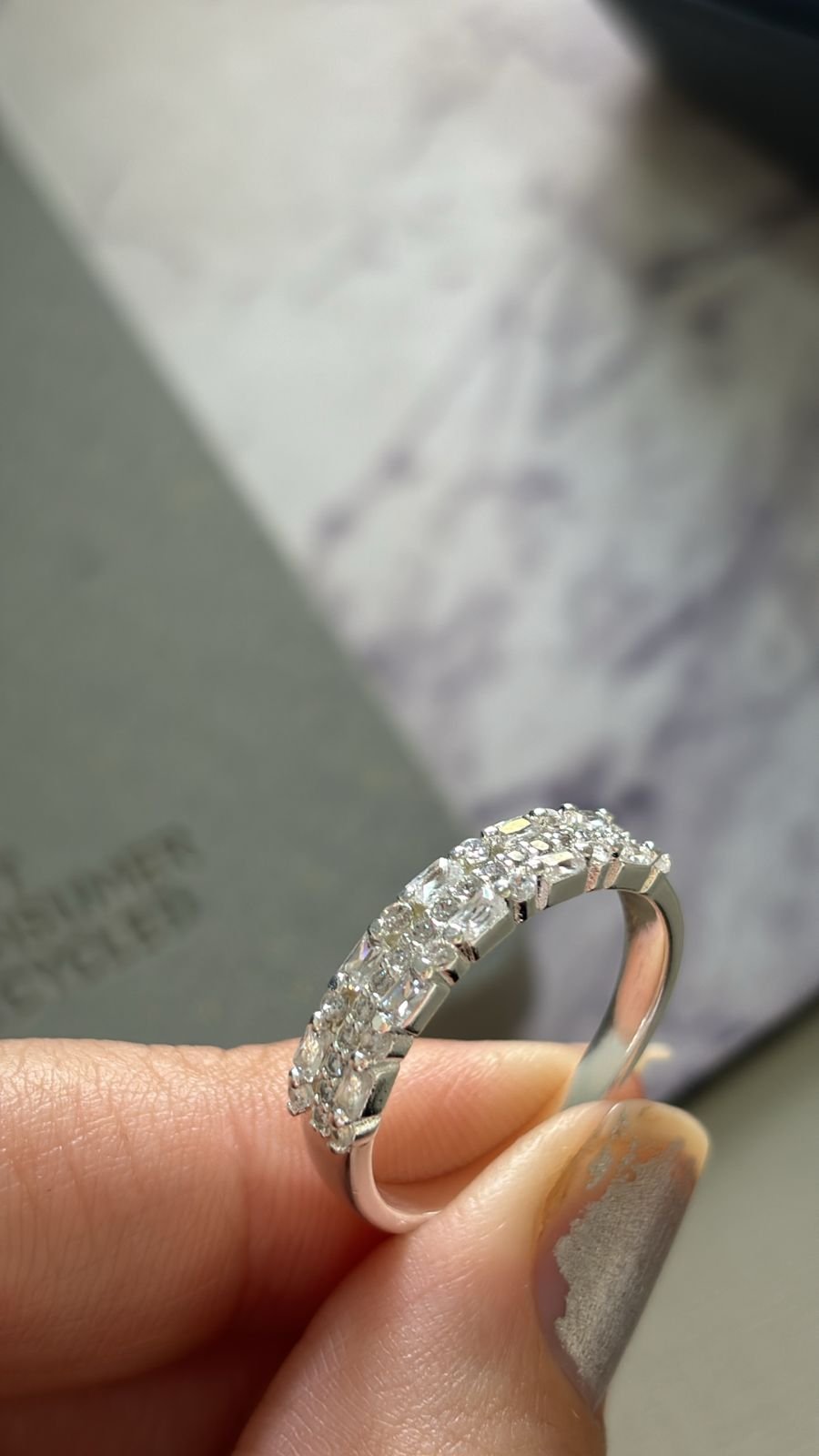 A.P meia aliança grossa crav.