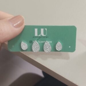 B.P duplinha gotas cravejadas