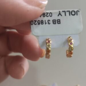 B.O argolinha colorida infantil BRUNA