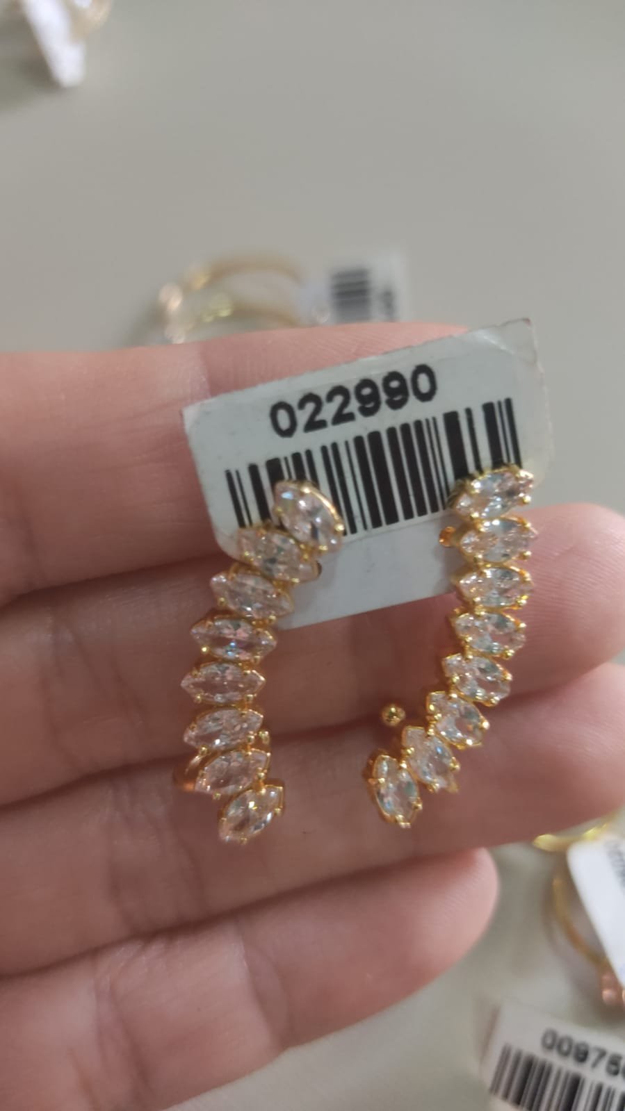 B.O ear cuff cristal BRUNA