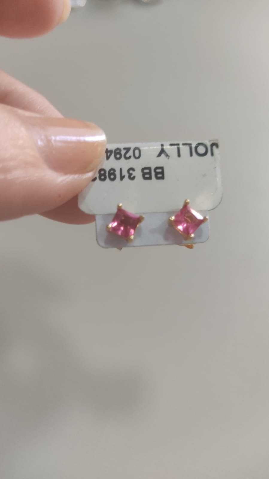 B.O quadradinho pink BRUNA